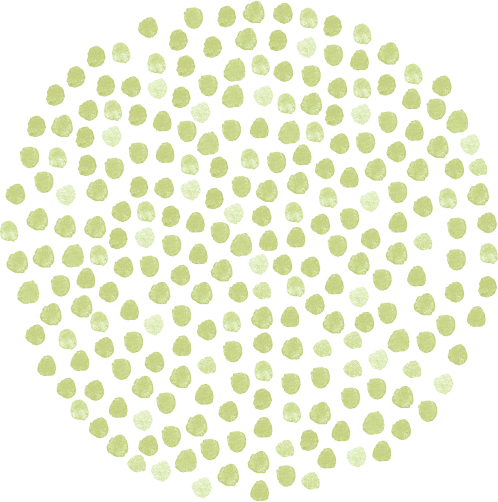 green dots decoration